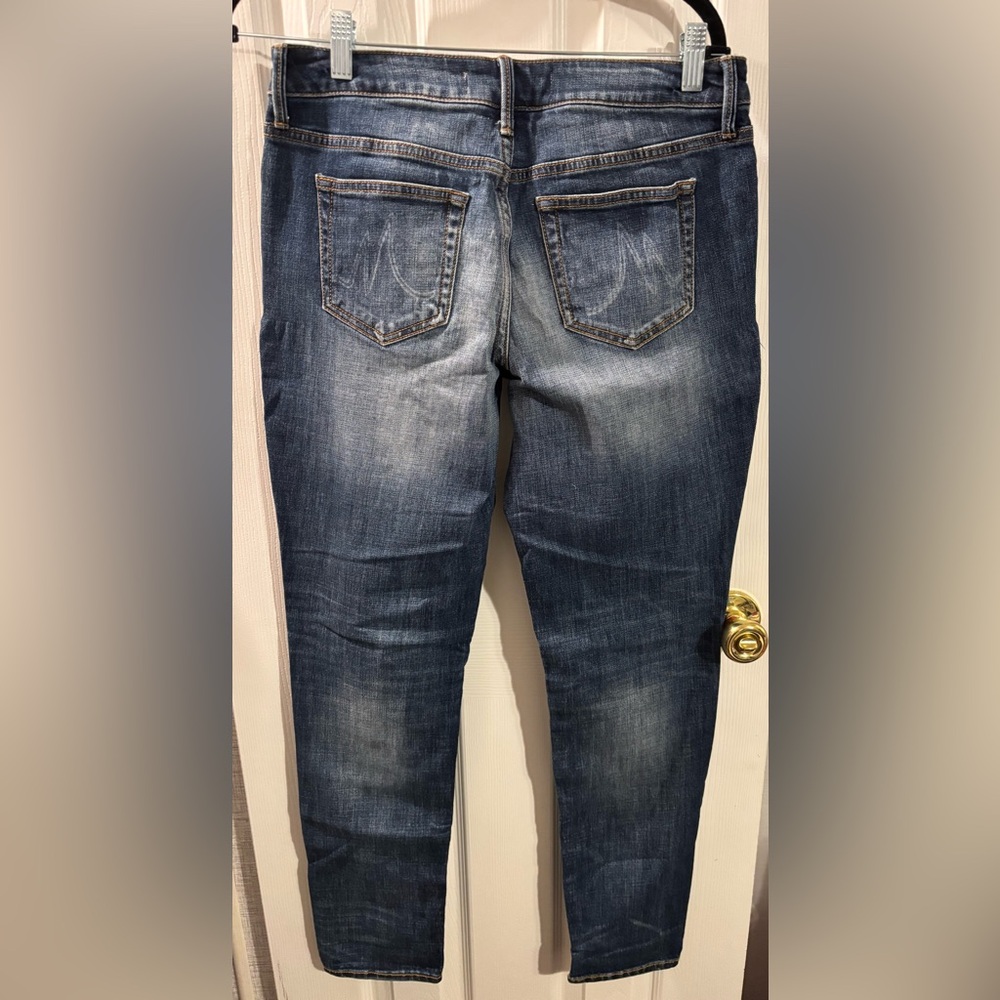Maurices Dark Blue Denim Skinny Jeans NWT - Picture 4 of 5